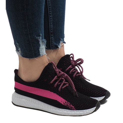 Zapatilla deportiva negra 6751-Y negro