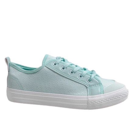 Zapatillas azules con purpurina BOK-1138