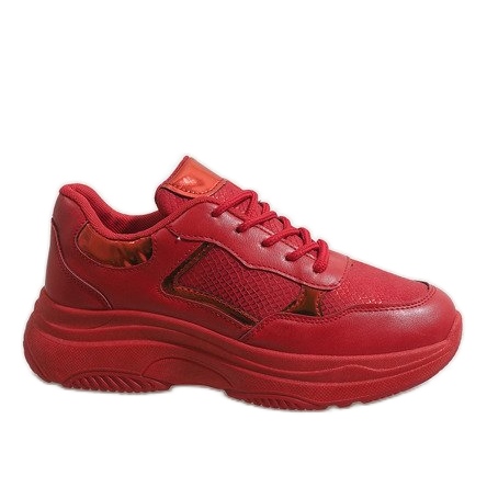 Calzado deportivo rojo de moda B318-17 Calzado deportivo rojo de moda B318-17