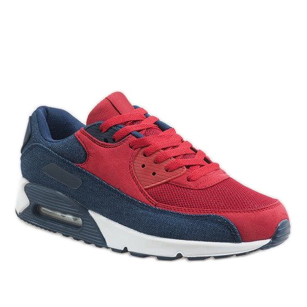 Deportivas hombre azul marino 8104 rojo multicolor