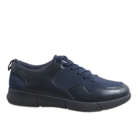 Zapatillas de hombre azul marino A-58