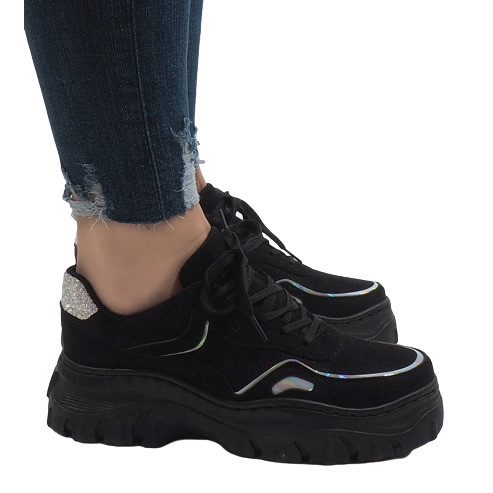 Deportivas negras HX999 negro
