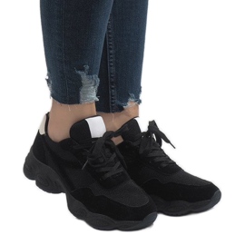 Zapatillas deportivas negras E-102 negro