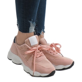 Zapatillas deportivas rosa E-102