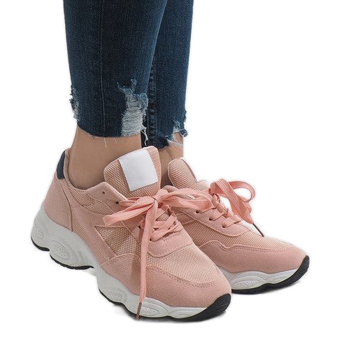 Zapatillas deportivas rosa E-102 rosado Zapatillas deportivas rosa E-102 rosado