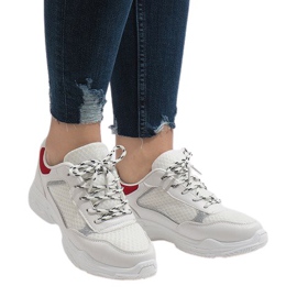 Zapatillas deportivas blancas YM-31 blanco