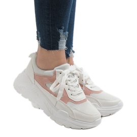 Calzado deportivo blanco de moda PP-37 Calzado deportivo blanco de moda PP-37