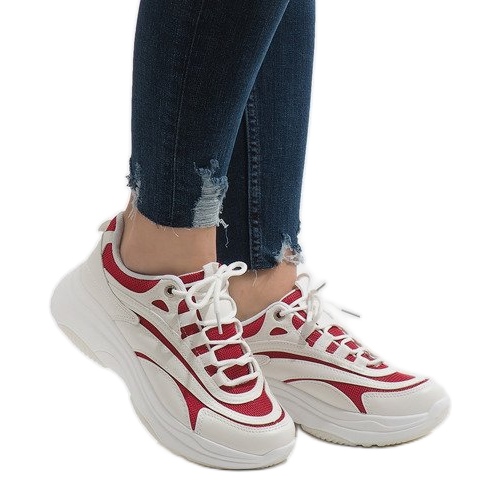 Zapatos deportivos blancos de moda BO-15 Zapatos deportivos blancos de moda BO-15