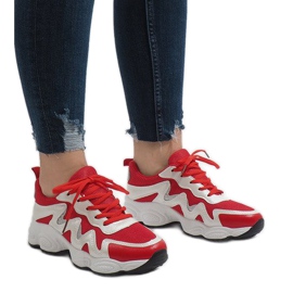 Zapatos deportivos rojos de moda KB-153