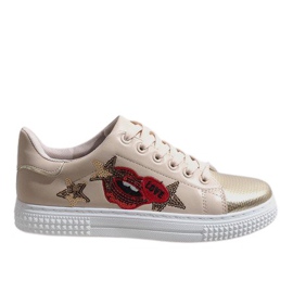Deportivas beige 6356-6