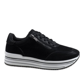 Zapatilla deportiva negra 6258 negro