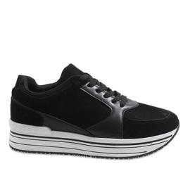 Zapatilla deportiva negra 6261 negro