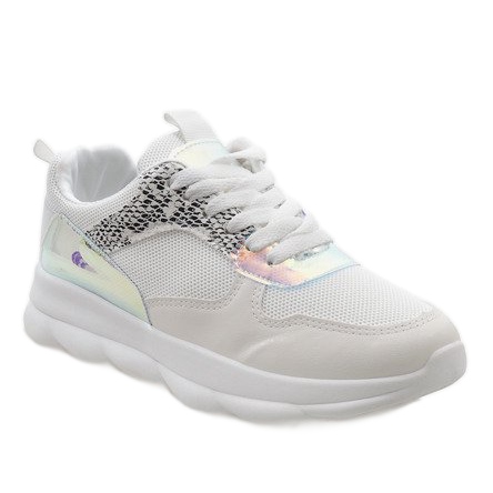 Calzado deportivo blanco de moda W-3097 Calzado deportivo blanco de moda W-3097