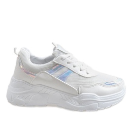 Calzado deportivo blanco de moda LL1743