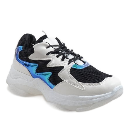 Calzado deportivo negro LL1730 de moda blanco Calzado deportivo negro LL1730 de moda blanco