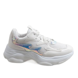 Zapatos deportivos blancos de moda LL1730 Zapatos deportivos blancos de moda LL1730