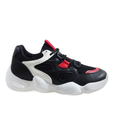 2018-15 zapatos deportivos de moda blancos negro