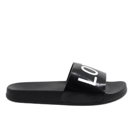 Zapatillas black love 812A negro