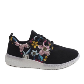 Zapatillas deportivas negras 623-2 negro