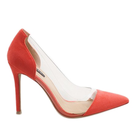 Alfileres transparentes naranja 5049-36 Alfileres transparentes naranja 5049-36