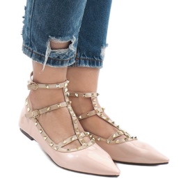 Bailarinas lacadas rosa 127-12