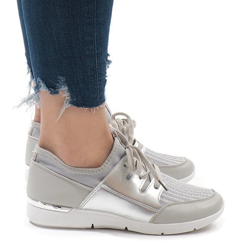 Calzado deportivo gris de moda A281