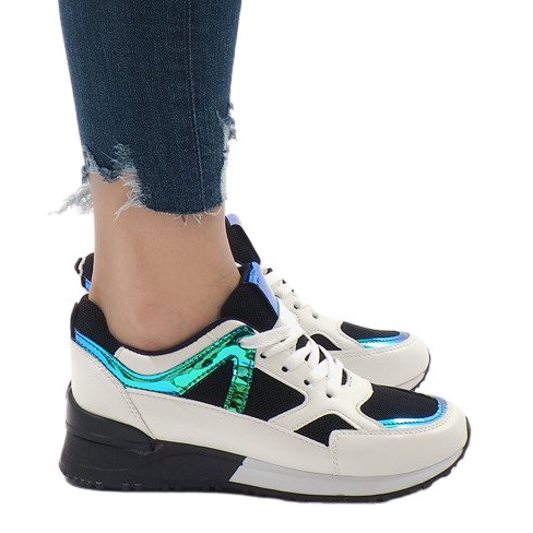 Zapatillas negras zapatillas deportivas de moda 2018-12. blanco negro