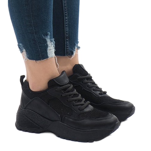 BY-080 calzado deportivo negro BY-080 calzado deportivo negro
