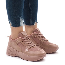 BY-080 calzado deportivo rosa
