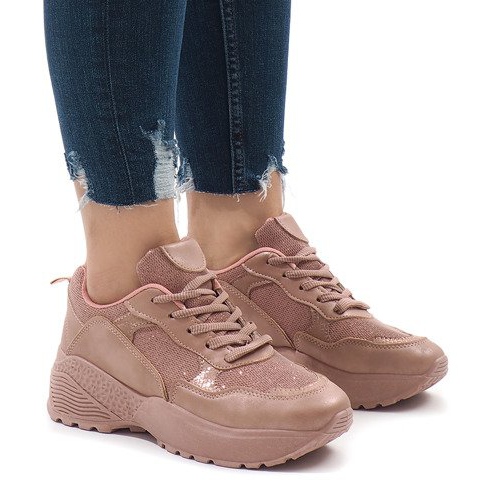 BY-080 calzado deportivo rosa rosado