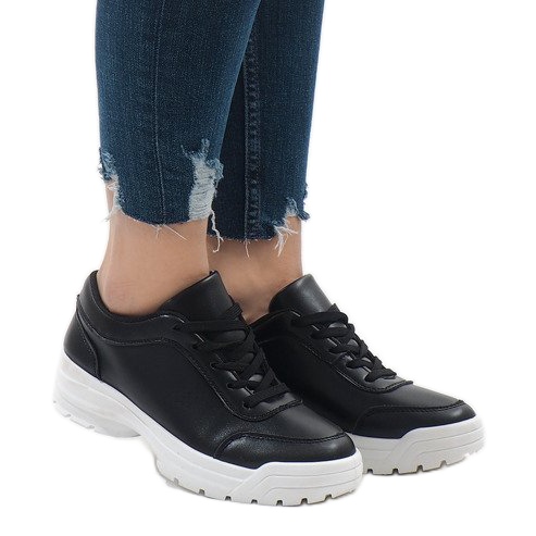 Zapatilla deportiva negra 6255 negro