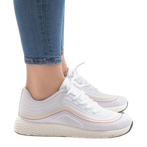 Zapatillas deportivas blancas G-205 blanco