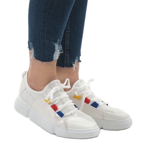 Zapatillas deportivas blancas sneakers 2018-9 blanco Zapatillas deportivas blancas sneakers 2018-9 blanco