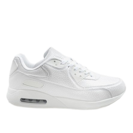 Zapatillas deportivas de hombre blancas HY-1607 blanco