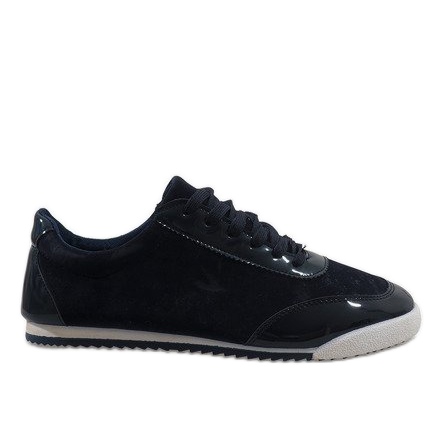 Zapatillas de hombre azul marino JX-22 negro