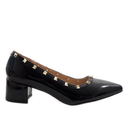 Bombas de laca negra en el pilar X-70 negro