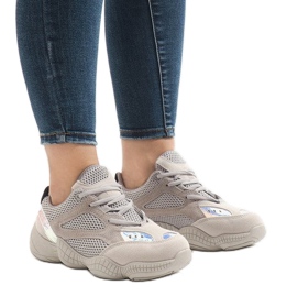 Zapatillas deportivas grises MS522-26