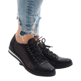 Zapato calado negro TL44 Zapato calado negro TL44