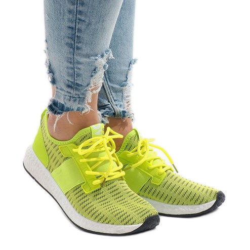 Zapatillas deportivas verdes 275-Y