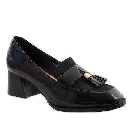 Tacones negros PZY-01