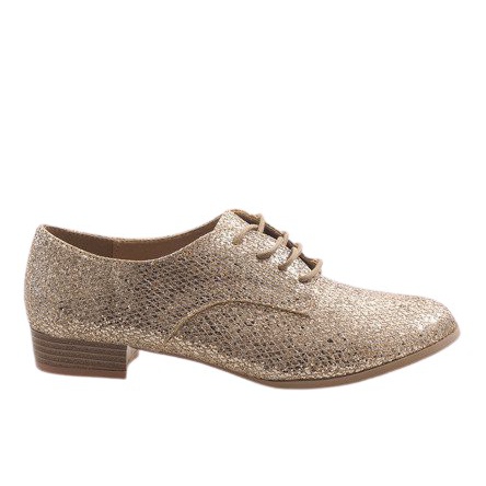 Zapatos con cordones Gold G086 dorado