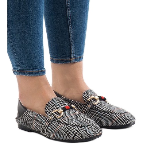 Mocasines bailarina YJX003 negros