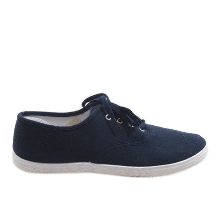 Zapatillas de hombre azul marino SR13103