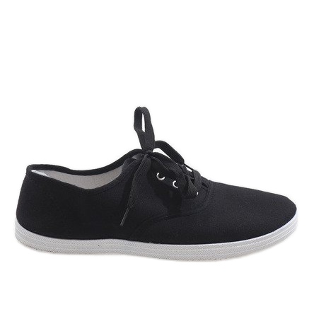 Zapatillas de hombre negras SR13103 negro
