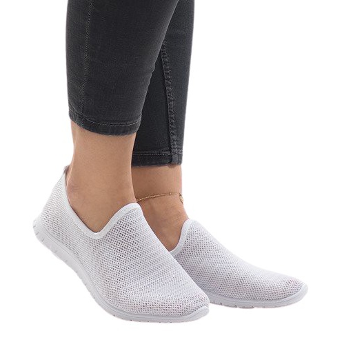 Zapatillas deportivas blancas 909-17 blanco