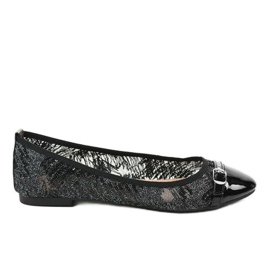 Bailarinas caladas negras 98-5y negro