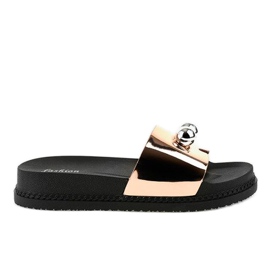 Zapatillas rosa con bolas 1819