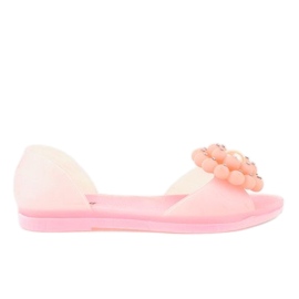 Sandalias Meliski rosa con flor HM701 rosado Sandalias Meliski rosa con flor HM701 rosado