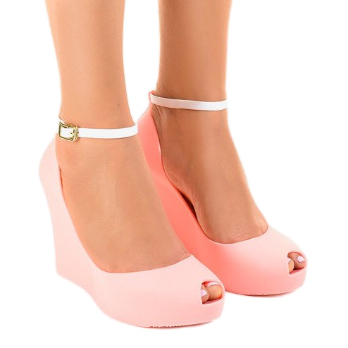 Melissa de goma rosa descubierta KM06-9 rosado