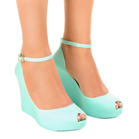 Melissa goma azul abierta KM06-4